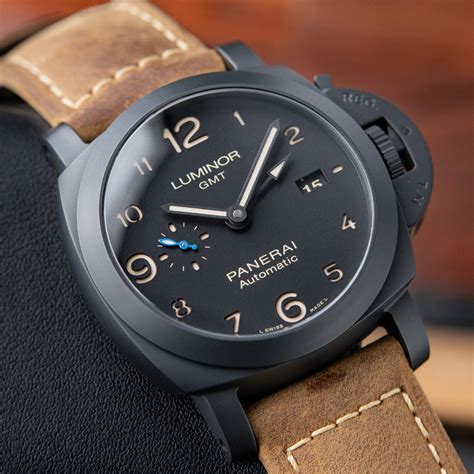 panerai 441 ceramic|officine panerai luminor gmt automatic.